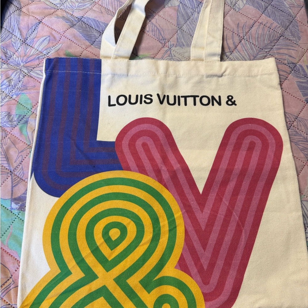 Louis Vuitton Multicolor Canvas Tote Bag - NWOT